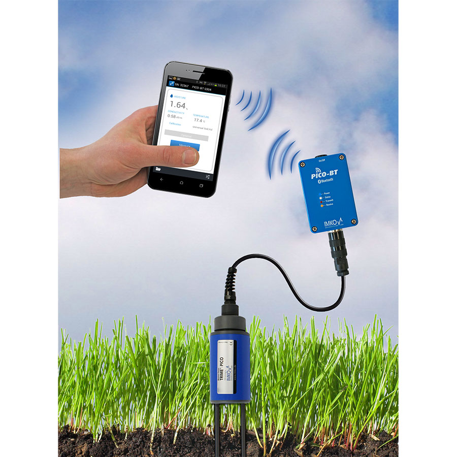 Sensor de humedad de volumen amplio para suelos | TRIME PICO 64 | IMKO